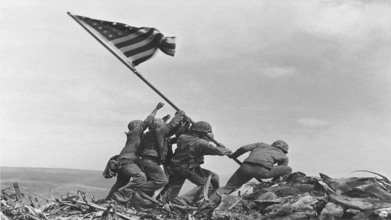 Raising_the_Flag_on_Iwo_Jima_by_Joe_Rosenthal - Robbie Bach